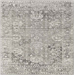 Kedrick Traditional Gray/Charcoal/White Area Rug