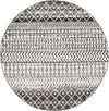 Louise Global Black/White Area Rug