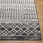 Louise Global Black/White Area Rug