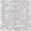Lachan Traditional White/Grey Area Rug