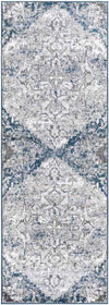 Angelo Traditional Ivory/Blue Area Rug