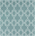 Liam Cottage Teal Area Rug