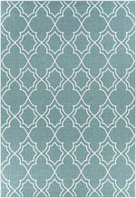 Liam Cottage Teal Area Rug