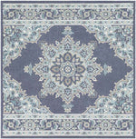 Lyla Traditional Charcoal Area Rug