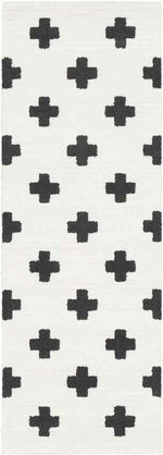 Alisa Modern Black Area Rug
