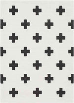 Alisa Modern Black Area Rug