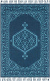 Brenna Traditional Navy Area Rug