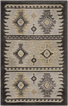 Arizona Rustic Black Area Rug