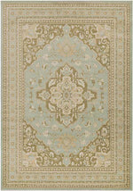 Miley Traditional Sage Area Rug
