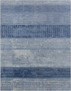 Angelica Global Bright Blue Area Rug