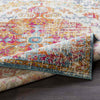 Olivia Traditional Saffron/Teal Area Rug