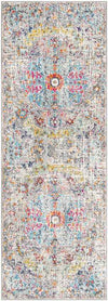 Olivia Traditional Teal/Beige Area Rug