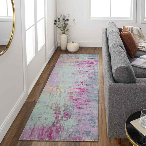 Madison Modern Blue/Purple Area Rug