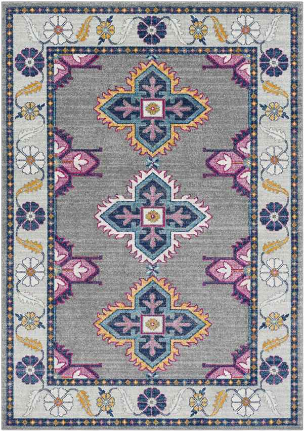 Isla Traditional Navy Area Rug