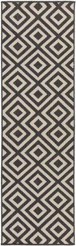 Maya Modern Black Area Rug