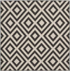 Maya Modern Black Area Rug
