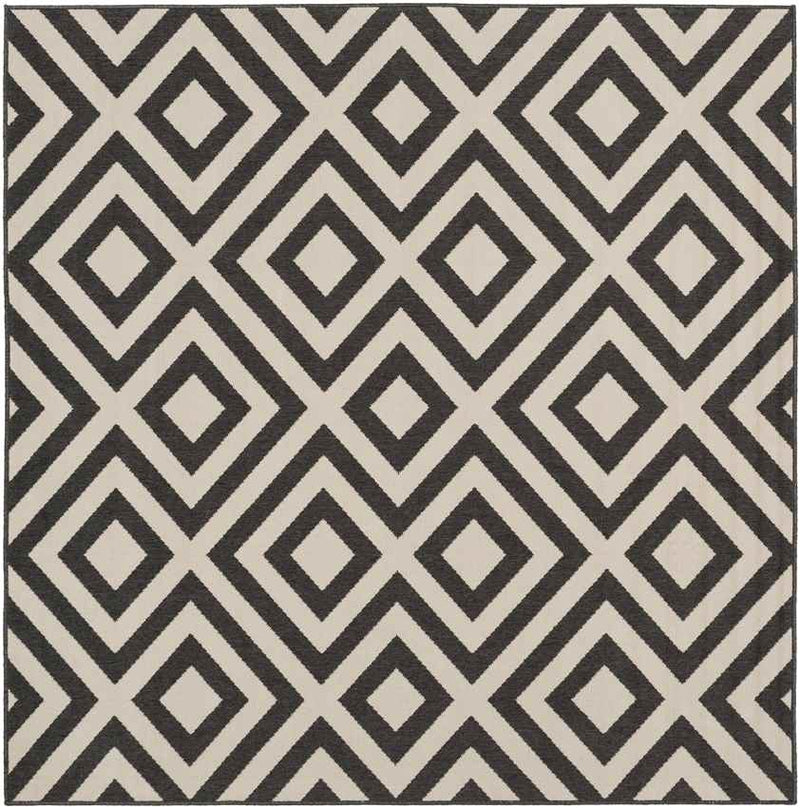 Maya Modern Black Area Rug