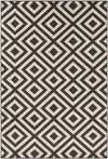 Maya Modern Black Area Rug