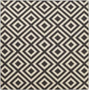 Maya Modern Black Area Rug