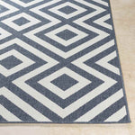 Maya Modern Charcoal Area Rug
