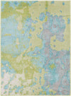Emilia Modern Olive Area Rug