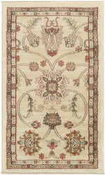 George Traditional Khaki Area Rug