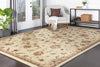 George Traditional Khaki Area Rug