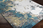 Loenzo Modern Aqua Area Rug