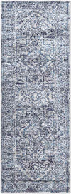 Emma Traditional Navy Area Rug