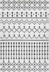 Ava Global Black/Charcoal Area Rug