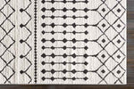 Ava Global Black/Charcoal Area Rug