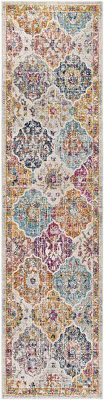 Emilly Traditional Saffron/Burnt Orange Area Rug