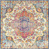 Lola Traditional Pink/Saffron Area Rug