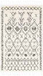 Macolm Global Charcoal/Beige Area Rug