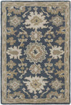 Ness Traditional Navy Area Rug