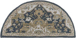 Ness Traditional Navy Area Rug