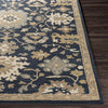 Ness Traditional Navy Area Rug