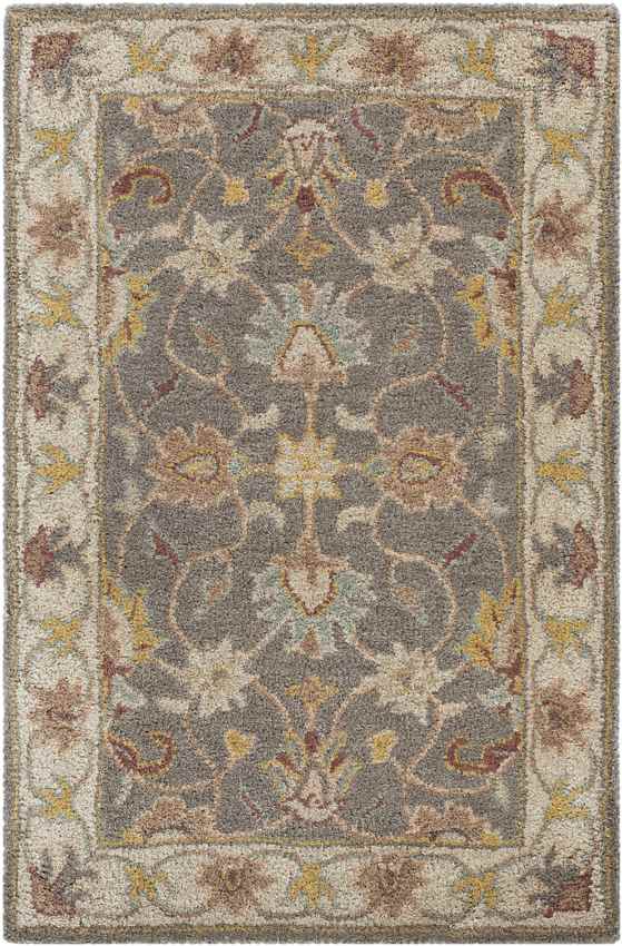 Paris Traditional Khaki Area Rug