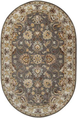 Paris Traditional Khaki Area Rug