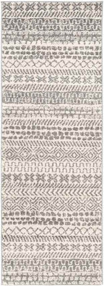Le Mans Global White Area Rug