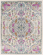 Brest Traditional Light Gray Area Rug