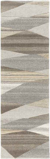 Mulhouse Modern Dark Brown Area Rug