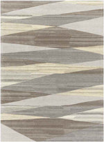 Mulhouse Modern Dark Brown Area Rug