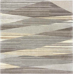 Mulhouse Modern Dark Brown Area Rug