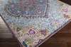 Cannes Traditional Dark Blue Area Rug