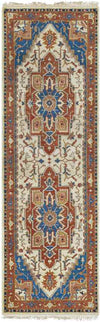Pessac Traditional Burnt Orange Area Rug