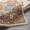 Pessac Traditional Burnt Orange Area Rug