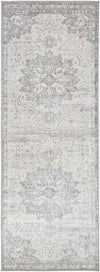 Clichy Traditional Medium Gray Area Rug