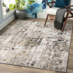 David Modern Gray Area Rug