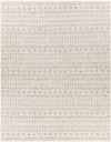 Compiegne Modern Metallic Silver Area Rug